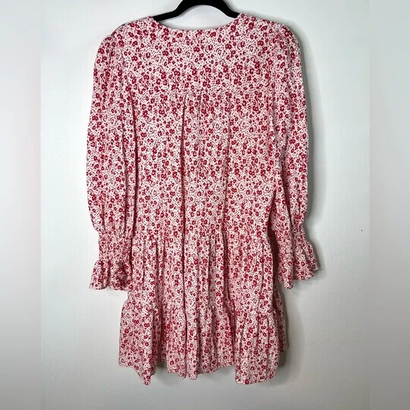 Tuckernuck Pomander Place Scarlet
Ditsy Floral Kenzo Mini Dress SZ L NWOT - Picture 6 of 9